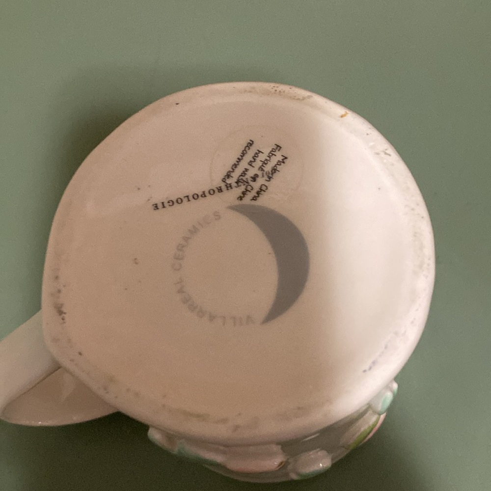 EUC Anthropologie Avril Mug Bird Vanessa Villarreal Ceramics Handpainted - Picture 7 of 7